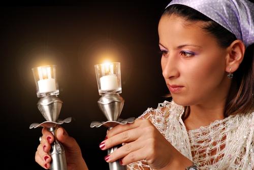 Shabbat candles