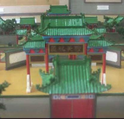 Model of the Kaifeng Synagogue before the 1642 flood